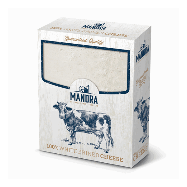 Сирене от краве мляко Mandra Дестан 400гр.