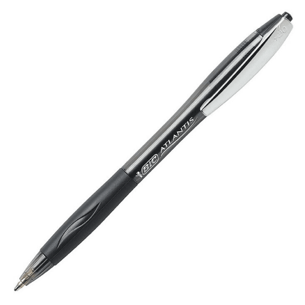 Химикалка Bic Atlantis classic черна medium