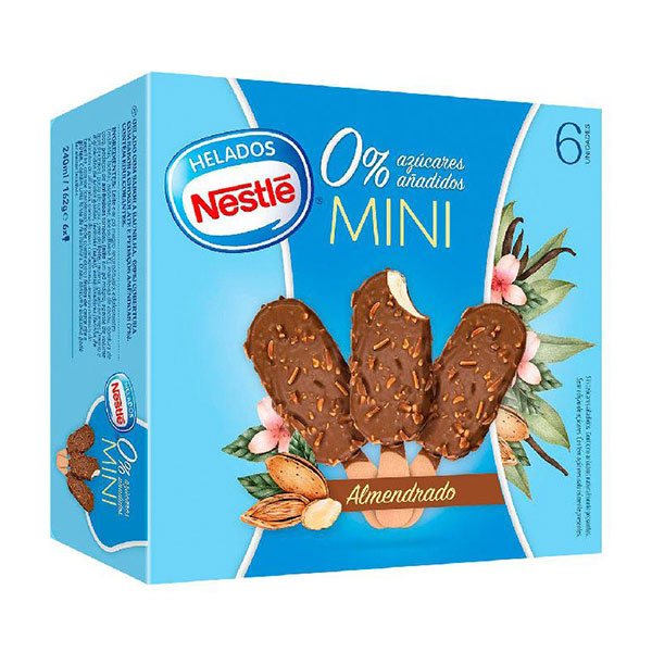 Сладолед Мини стик 0% Nestle захар 6 бр./240мл.