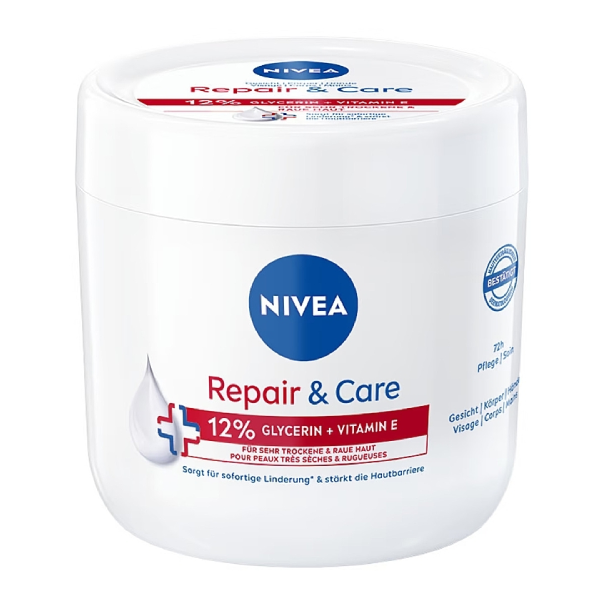 Крем Nivea мултифункционален за кожа и тяло Repair & Care с глицерин и вит.Е
