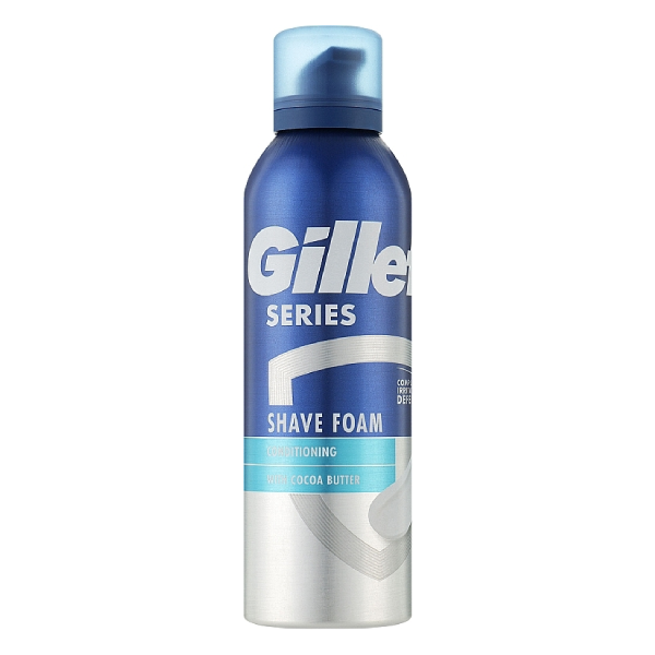 Пяна за бръснене Gillette Series овлажняващ 200мл.