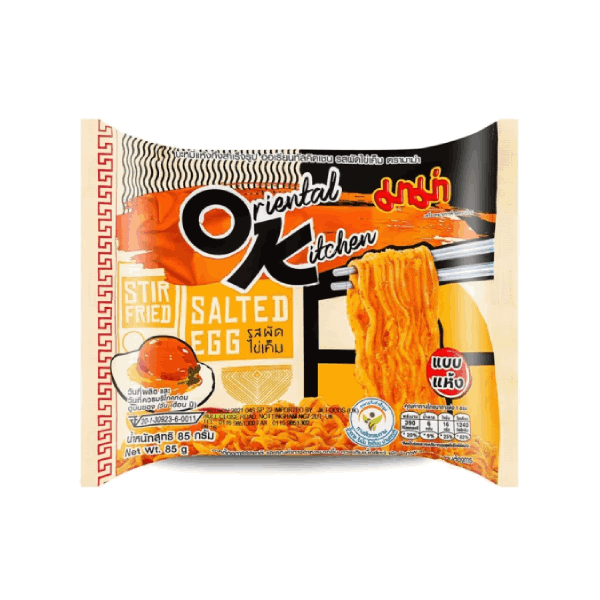Инстантни нудли пакет stir fried солено яйце Mama Oriental 85гр.