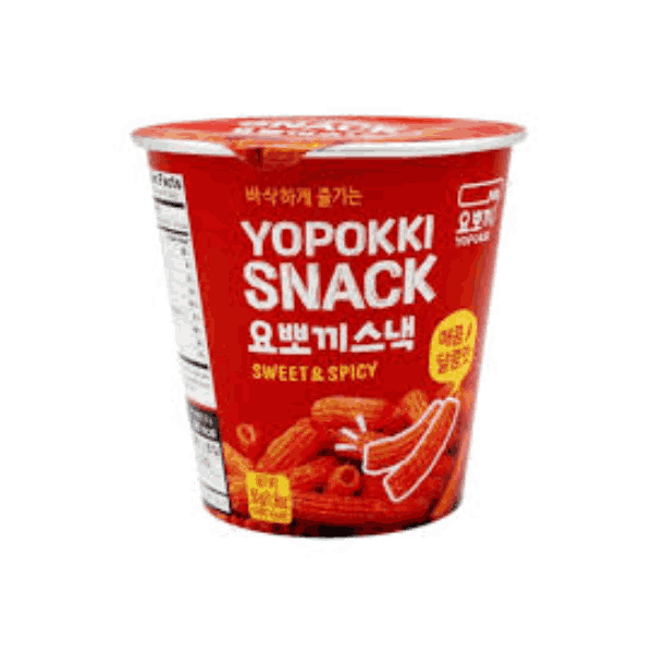 Оризов снакс люто-пикантен в кутия Yopokki 50гр. - Yopokki