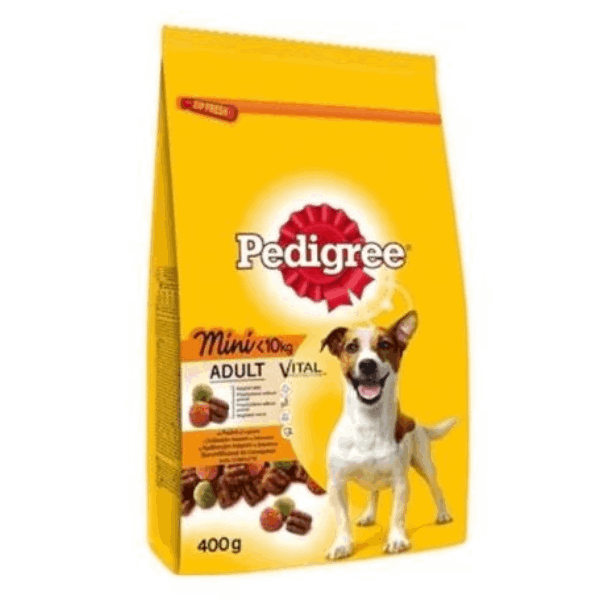 Pedigree MINI Adult пилешко и зеленчуци 500гр.