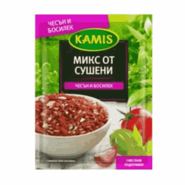 Сушени домати с чесън и босилек Kamis 15гр.