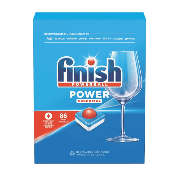 Капсули за съдомиялна Finish Power Essential 86бр.