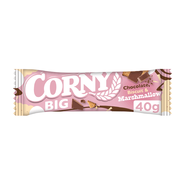 Мюсли десерт Corny маршмелоу и бисквита 40гр.