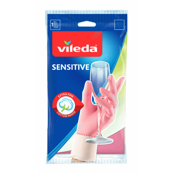 Домакински ръкавици Vileda Sensation M размер