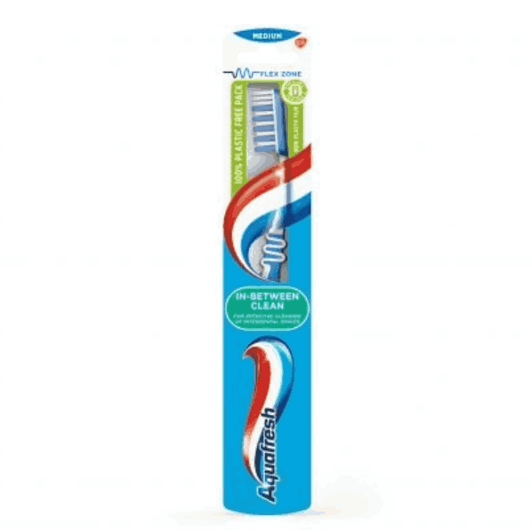 Четка за зъби Aquafresh in between clean medium - Aquafresh