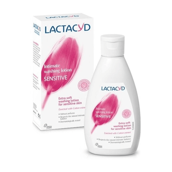 Интимен гел Lactacyd Sensitive 200мл.