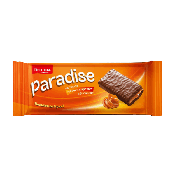 Бисквити Paradise Престиж с карамел 147гр.