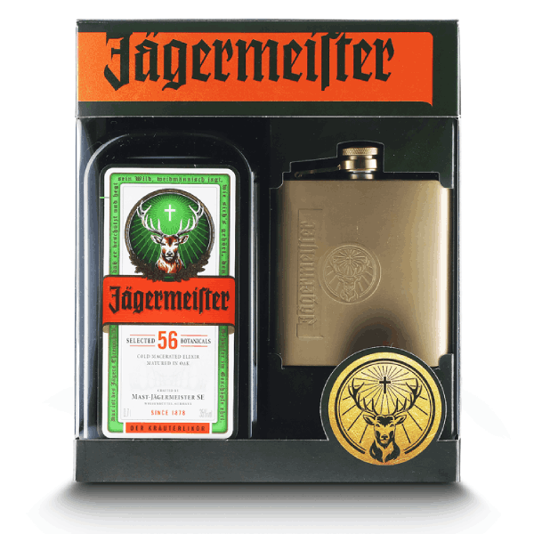 Ликьор Jagermeister 700мл. + фласка
