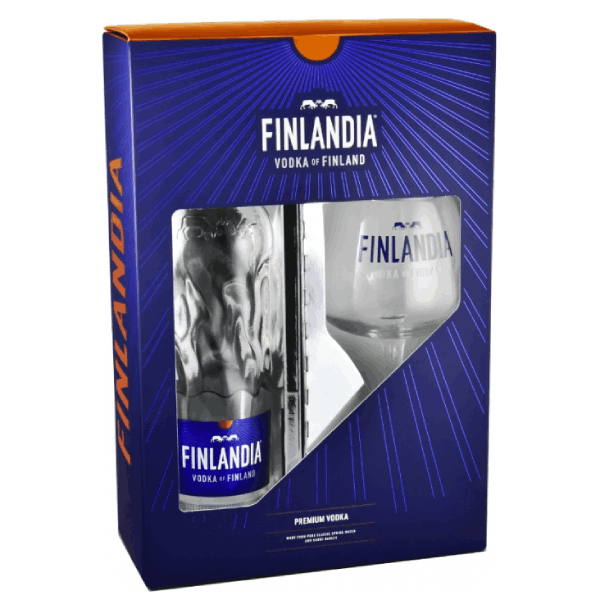 Водка Finlandia 700мл. + 1 чаша