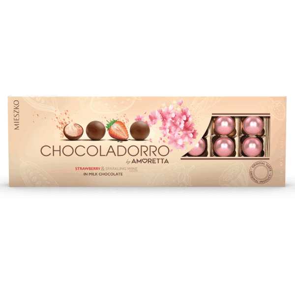 Бонбони Chocoladorro ягодов пълнеж 174гр.