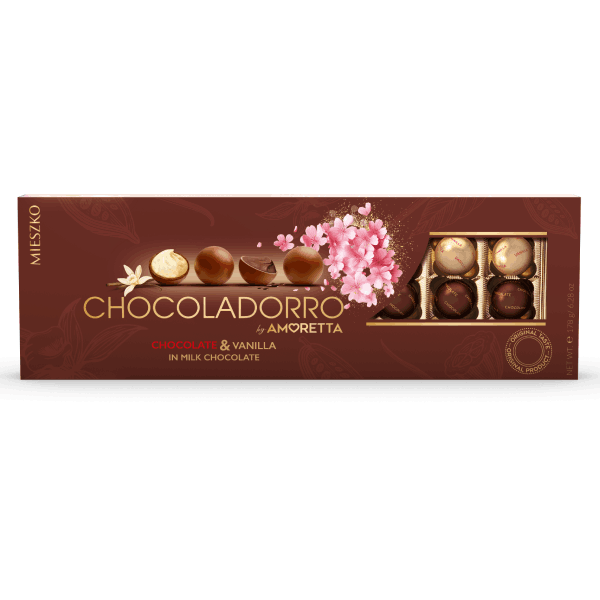 Бонбони Chocoladorro шоколадов и ванилов крем 178гр.