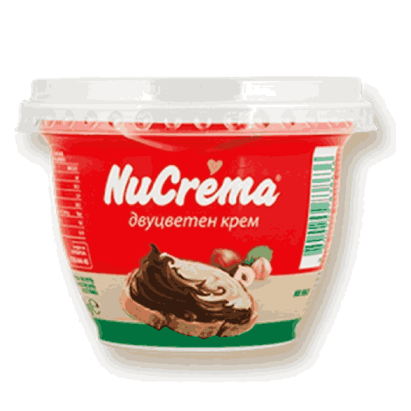 Двуцветен крем NuCrema 200гр.
