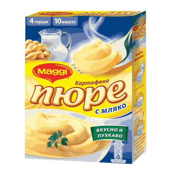 Картофено пюре с мляко Mousline 125гр.