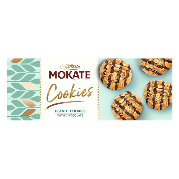 Бисквити с фъстъци и шоколад Mokate 150гр.