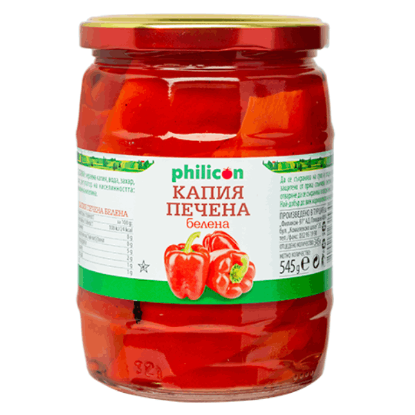 Капия печена белена Филикон 680гр.