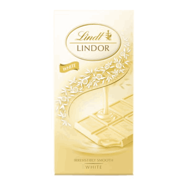 Шоколад Lindor бял 100гр. - Lindt
