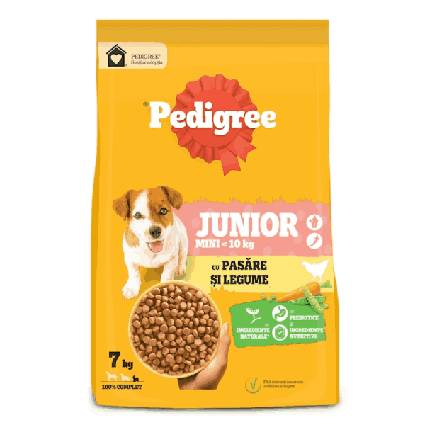 Pedigree Junior птиче и зеленчуци 500гр.
