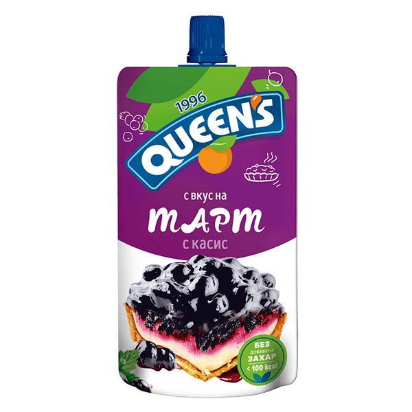 Мус тарт с касис Queens 100гр.