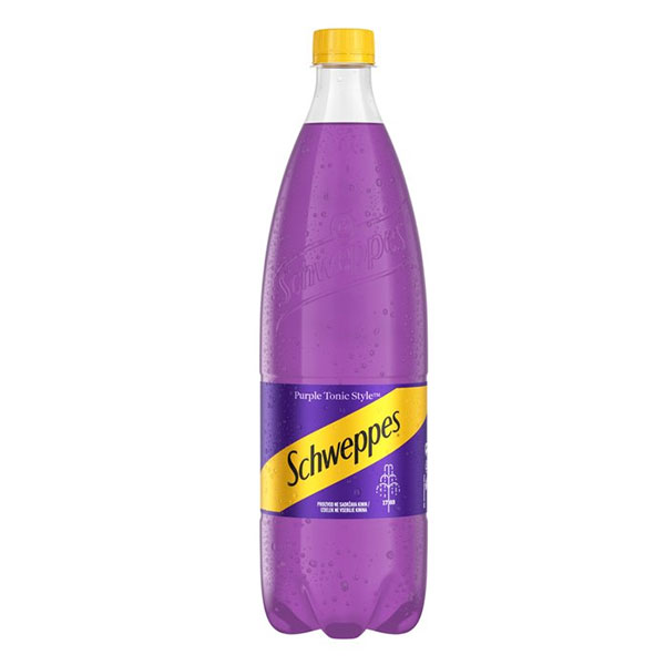 Газирана напитка Schweppes Purple Tonic Style 1,25л.
