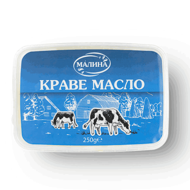 Краве Масло Малина 250гр.
