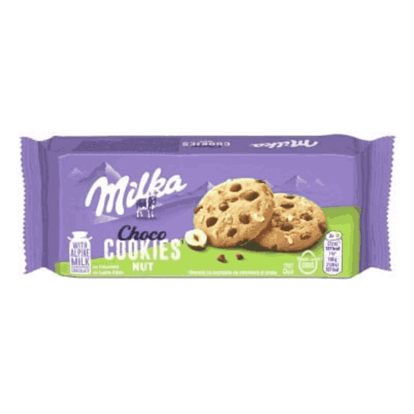 Бисквити Milka Cockies Лешник 135гр.