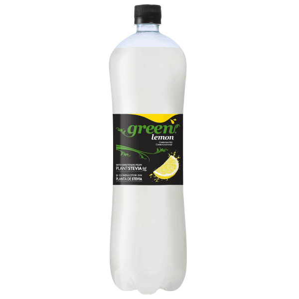 Газирана напитка Green Cola лимон 1,5л.