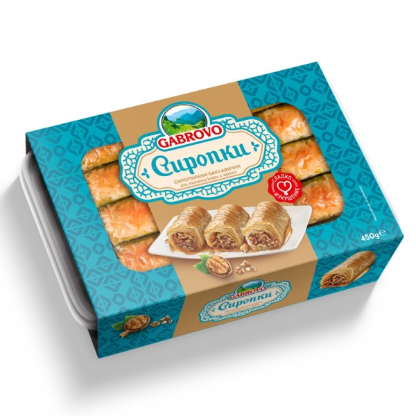 Баклавички с орехи Габрово 450гр.