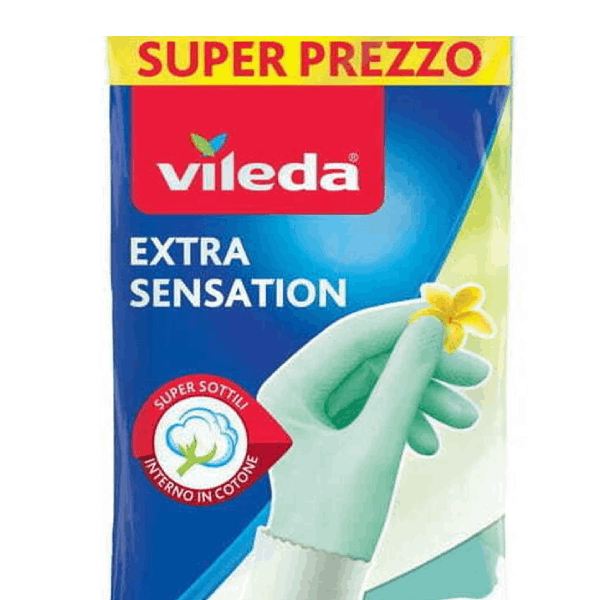 Домакински ръкавици Vileda extra sensation M