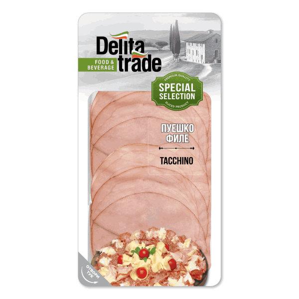 Пуешко филе слайс Delita trade 120гр.