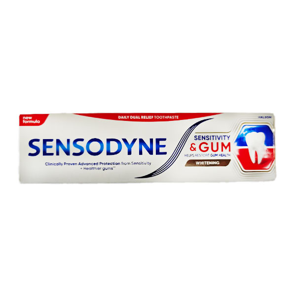 Паста за зъби Sensodyne sensitivity&gum whitening 75мл.