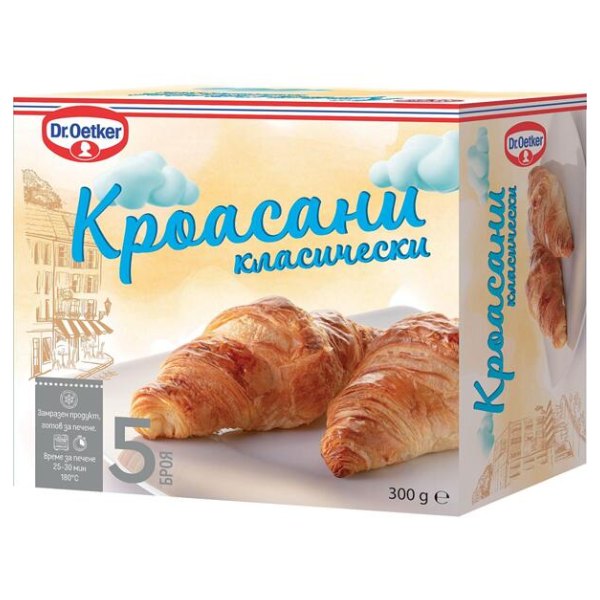Кроасани класически Dr.Oetker 300гр. замразени