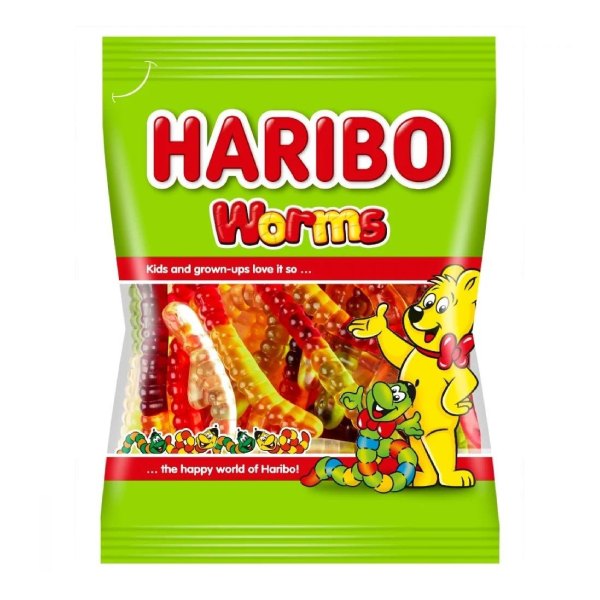 Желирани бонбони Haribo Червей 200гр.