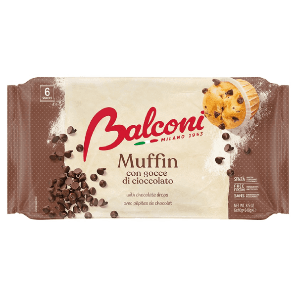 Мъфин Шоколад Balconi 6х40гр.