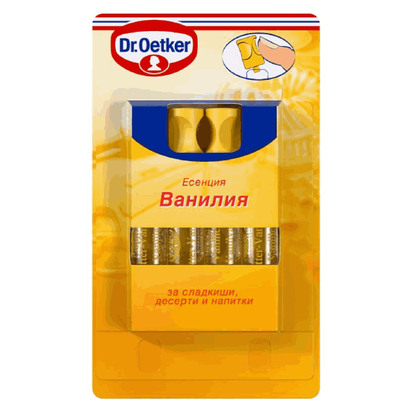 Есенция ванилия Dr.Oetker 4х2мл=8мл.