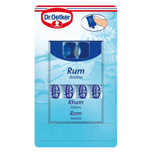 Есенция ром Dr.Oetker 4х2мл=8мл.