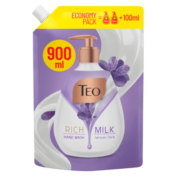 Течен сапун Тео плик Sensual Care 900мл. плик