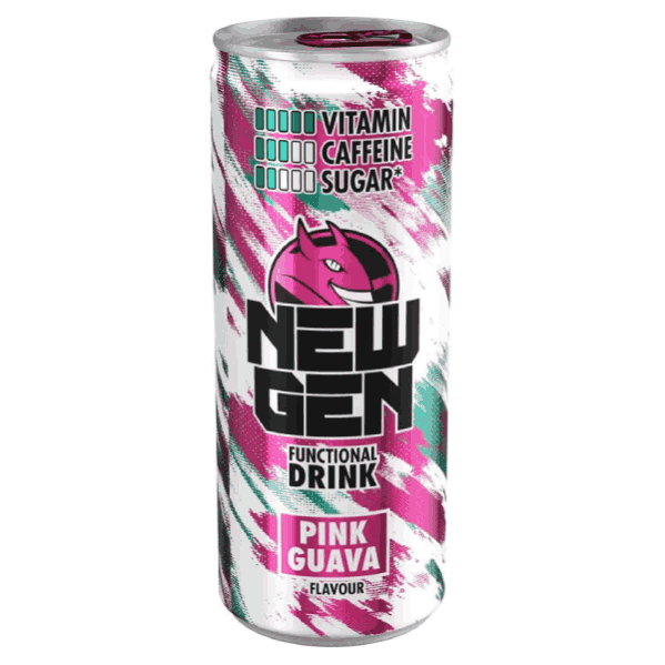 Функционална напитка New Gen pink guava 250мл.