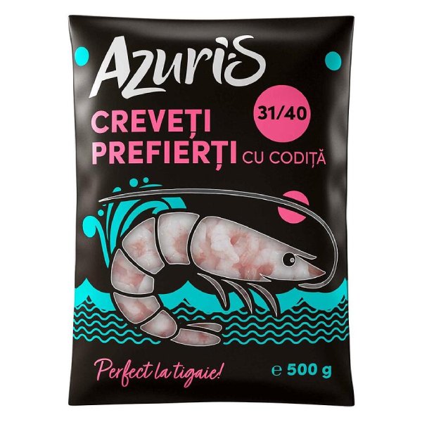 Скариди изчистени Azuris 500гр. замразени