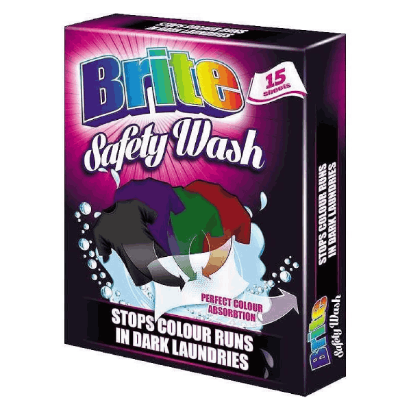 Цветоулавящи кърпички черно пране Brite 15бр.