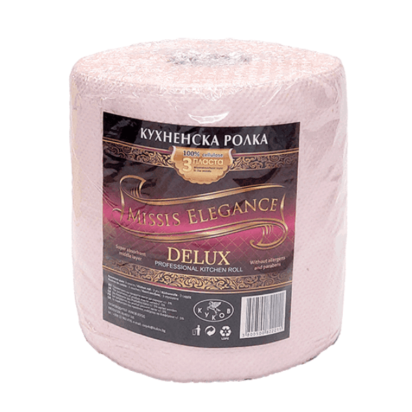 Кухненска ролка 3пл. Delux Missis Elegance