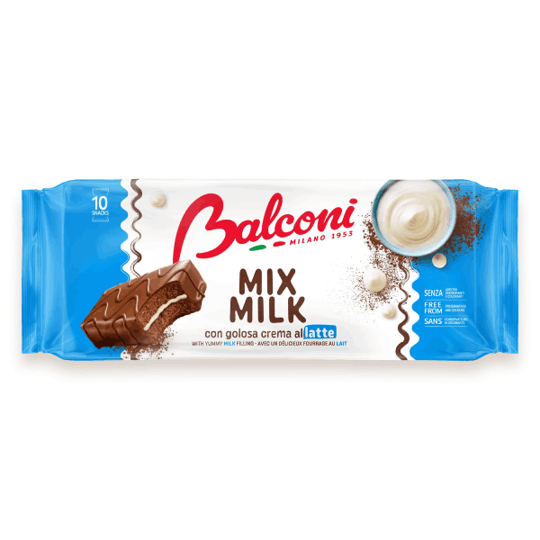 Суха паста млечен крем Mix Max Balconi 350гр.