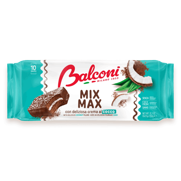 Суха паста кокосов крем Mix Max Balconi 350гр.
