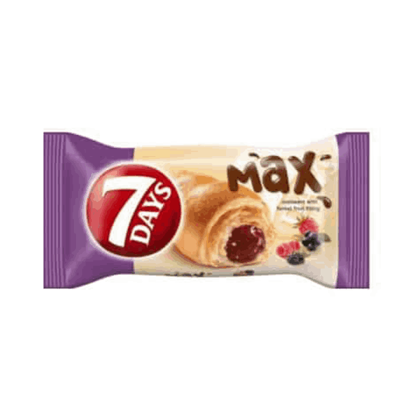 Кроасан 7 days Max горски плодове 80гр. - 7 Days