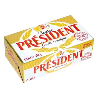 Краве масло President 250гр.