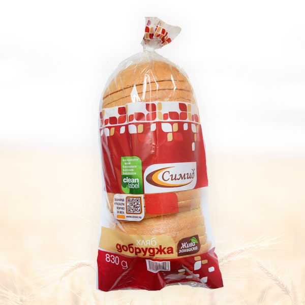 Хляб Добруджа нарязан Симид 830гр. - Симид