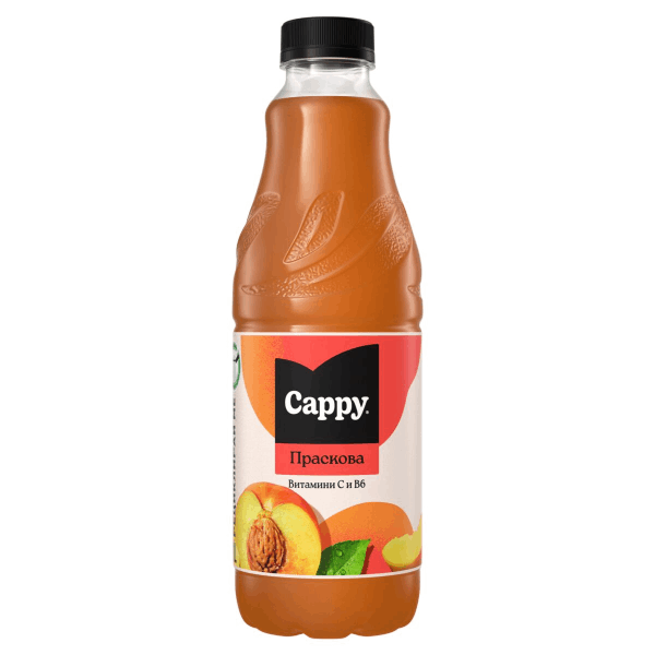 Плодова напитка Праскова  Cappy 1л.